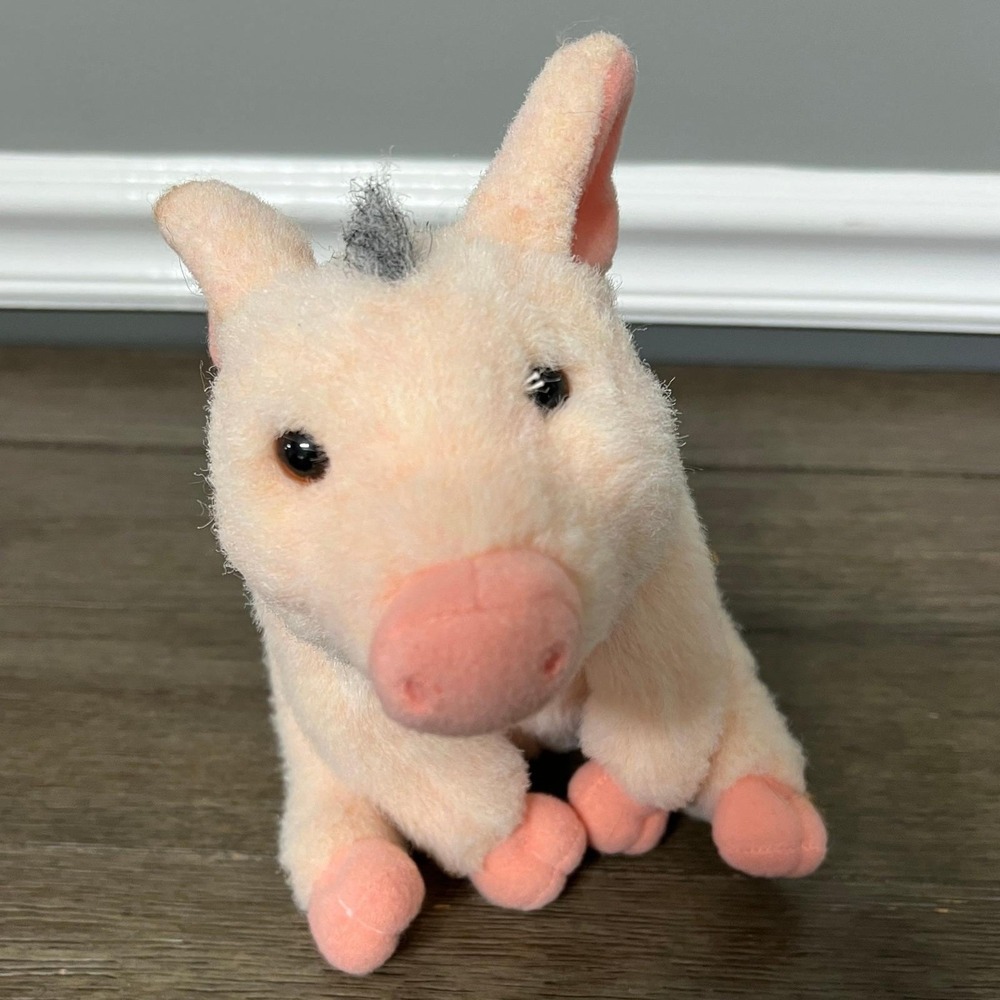 Vintage 1997 Gund Babe‎ The Pig Plush